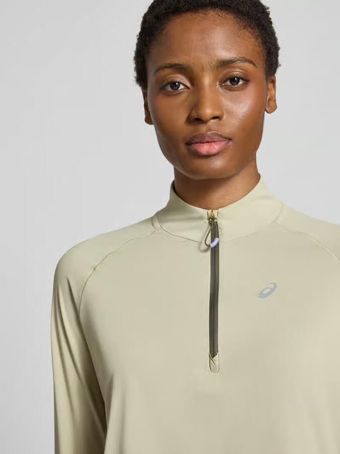 ASICS TIGER Shirt met lange mouwen met schipperskraag model 'NAGINO'