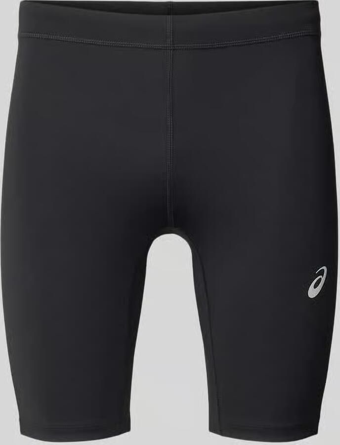 ASICS Slim Fit fietsbroek met logoprint model 'Core'