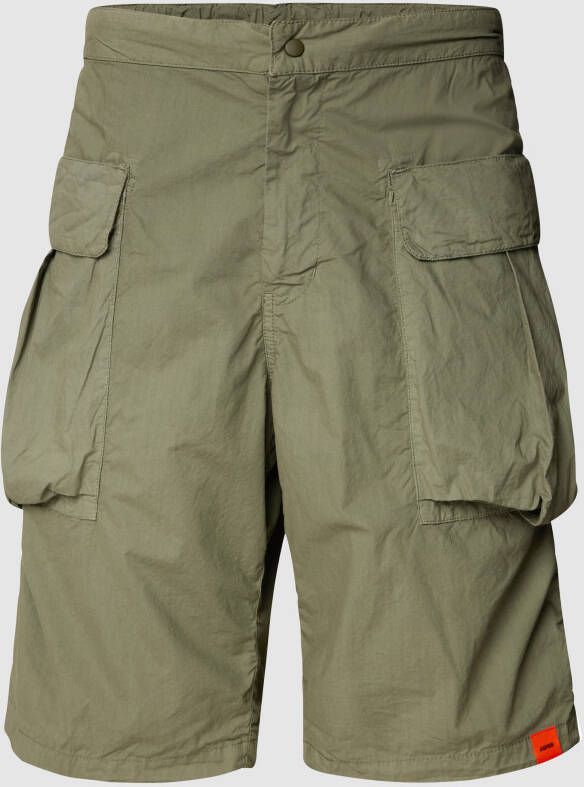 Aspesi Korte cargobroek met labeldetail