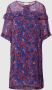Atelier Reve Mini-jurk van viscose met ruches model 'LAURI' - Thumbnail 1