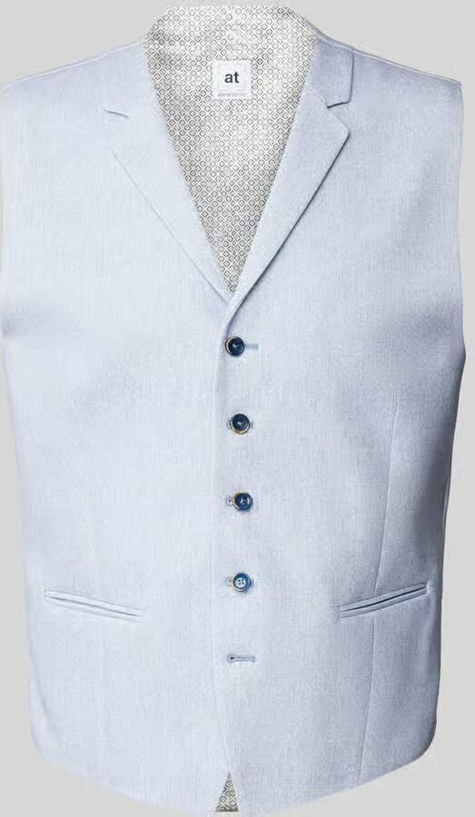 ATELIER TORINO Gilet met knoopsluiting