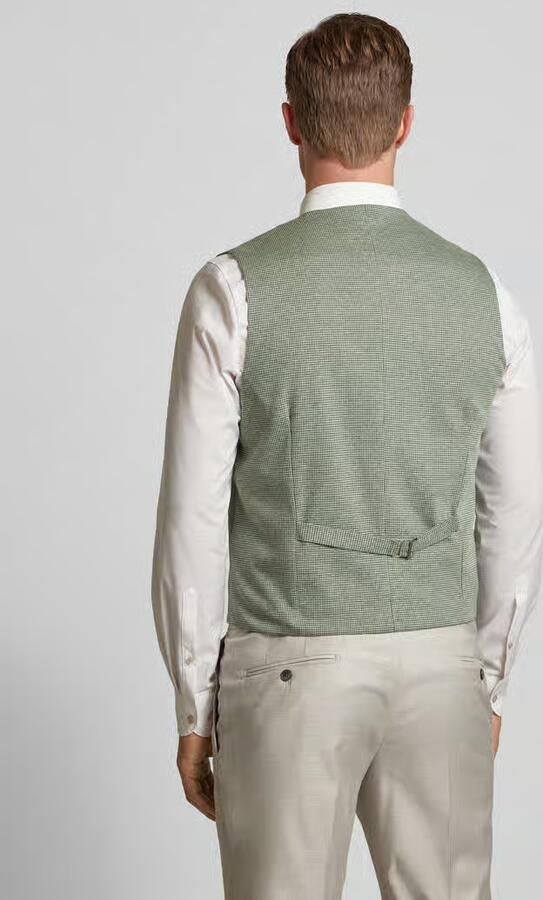 ATELIER TORINO Gilet met paspelzakken