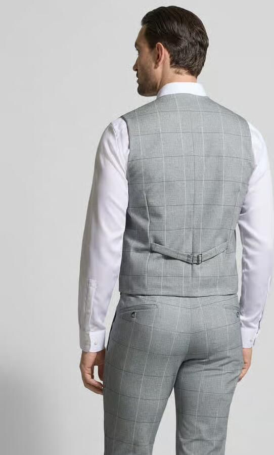 Atelier Torino Gilet met reverskraag en paspelzakken - Foto 3