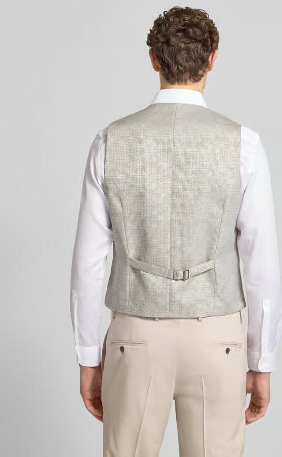 Atelier Torino Gilet met V-hals en paspelzakken - Foto 2