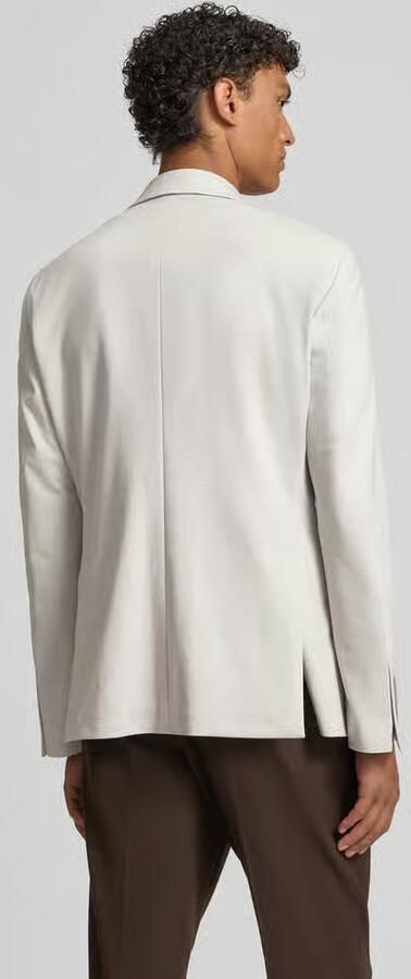 Atelier Torino slim fit 2-knoops colbert met klepzakken
