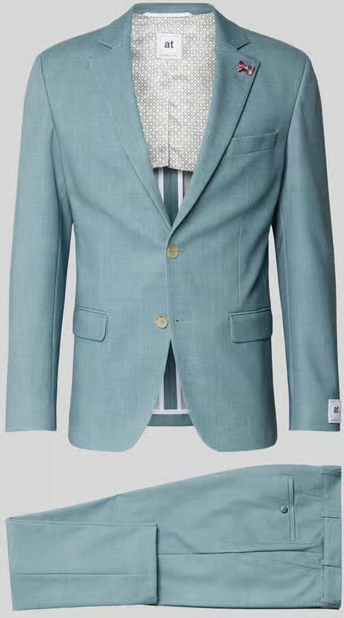 Atelier Torino slim fit pak met 2-knoops colbert - Foto 2