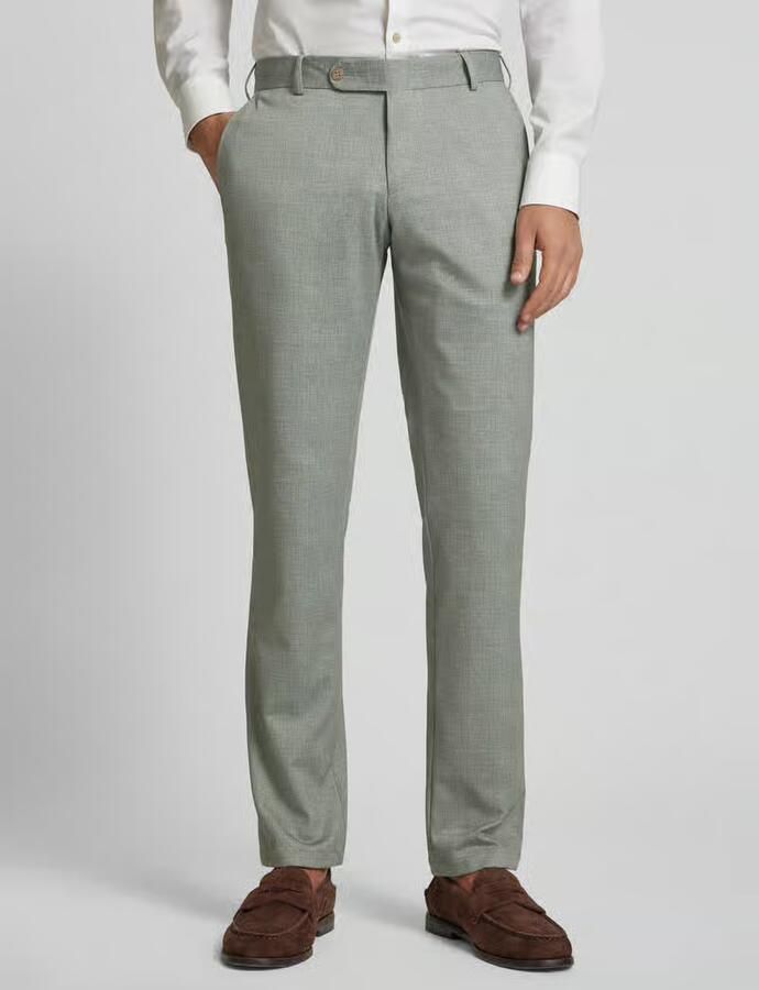 Atelier Torino Stoffen broek met Franse steekzakken - Foto 2