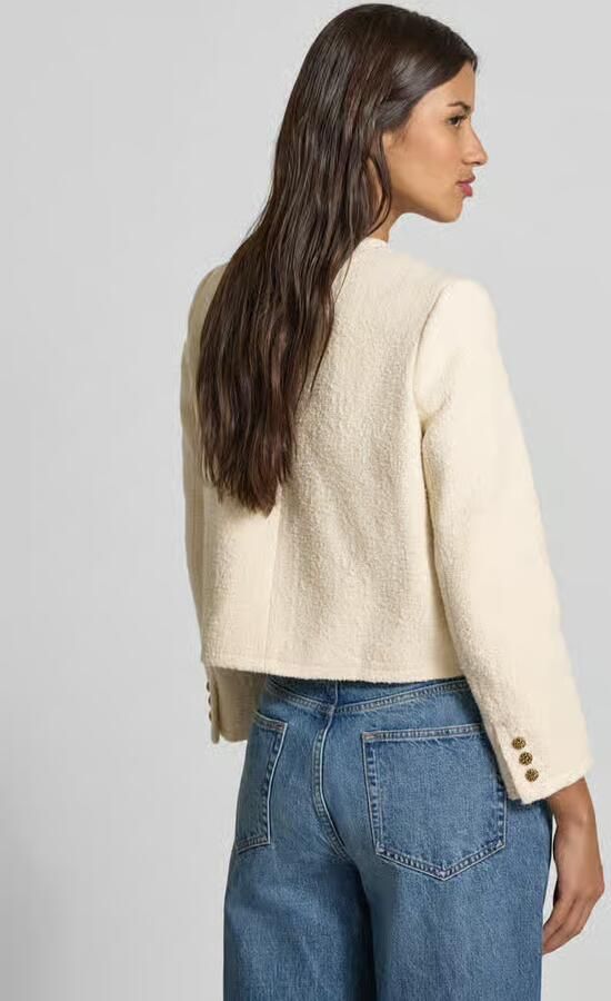 BA&SH Blazer van katoenmix met linnen model 'MEREDITH'