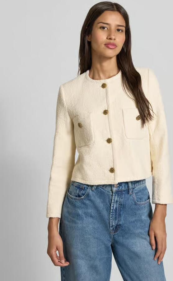 BA&SH Blazer van katoenmix met linnen model 'MEREDITH' - Foto 2