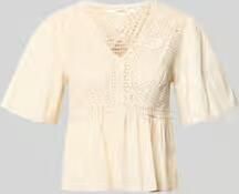 BA&SH Blousetop met gehaakt kant model 'SALVI'