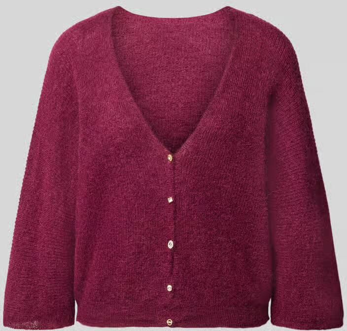 BA&SH cardigan in relaxed fit met mohair-alpaca-aandeel model 'Isaac'