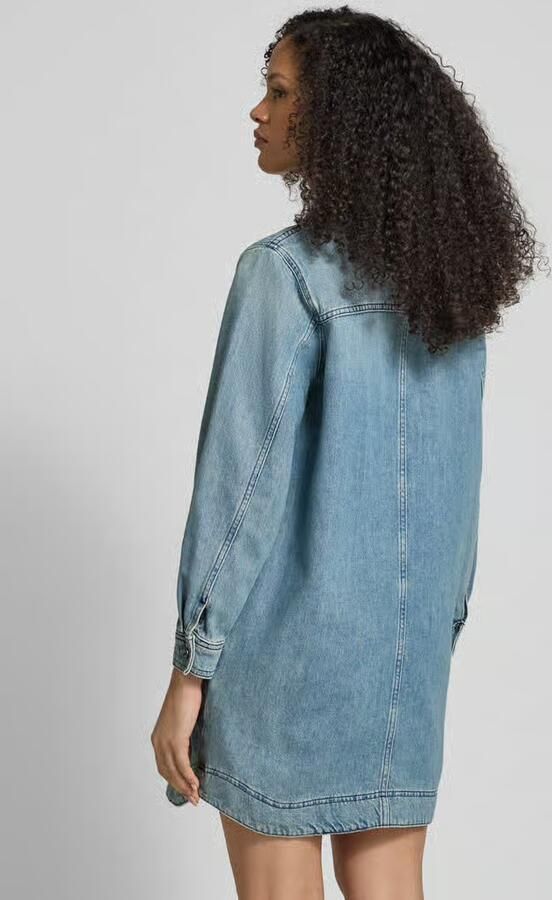 BA&SH Denimjurk met Knoopsluiting Model 'TONA' - Foto 3