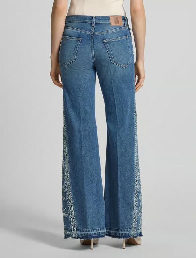 BA&SH Flared jeans met motiefstitching model 'VIVY' - Foto 3