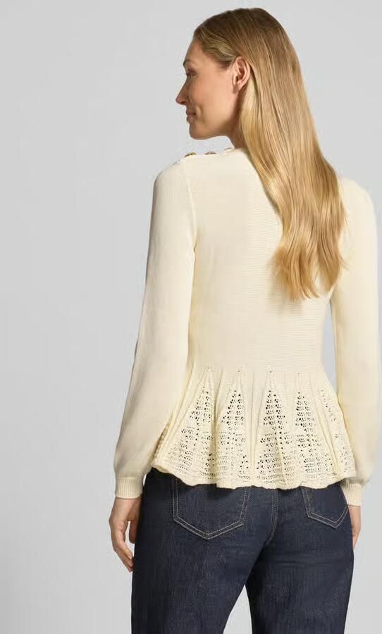 BA&SH Gebreid shirt met peplum model 'UTAMA' - Foto 3