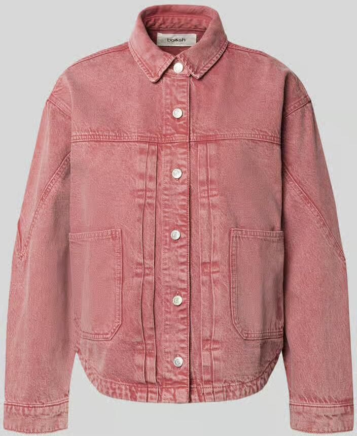 BA&SH jeansjack met opgestikte zakken model 'RUNO' - Foto 2