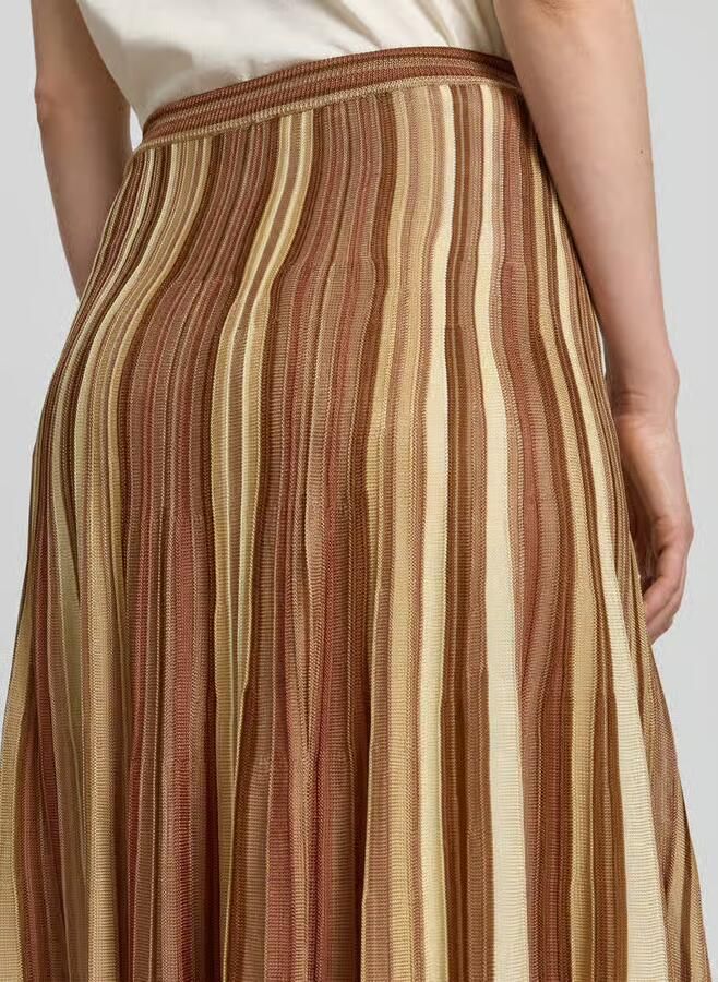 BA&SH Maxirok van viscose in all-over look