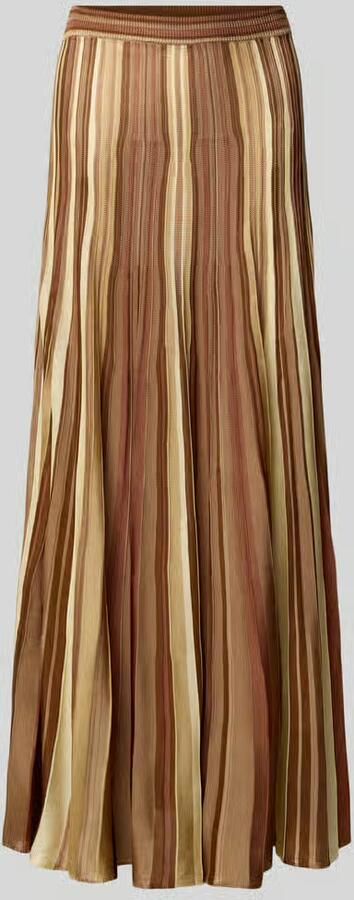 BA&SH Maxirok van viscose in all-over look - Foto 2