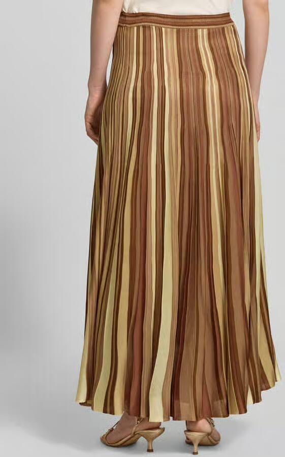 BA&SH Maxirok van viscose in all-over look - Foto 3