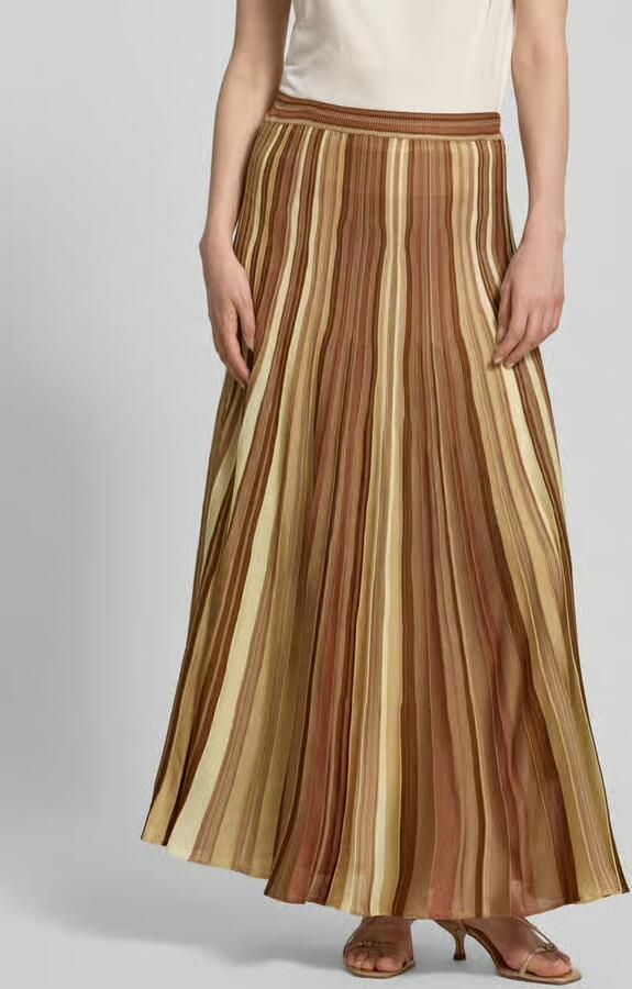BA&SH Maxirok van viscose in all-over look - Foto 2