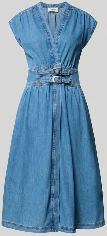 BA&SH midi-jurk in denimlook model 'Love' - Foto 2