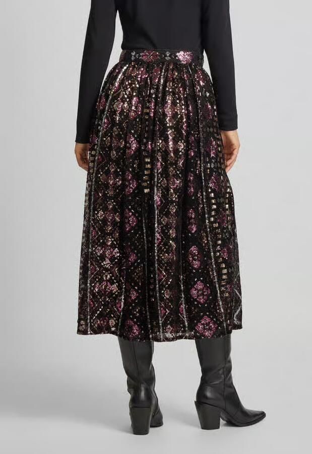 BA&SH Midirok met pailletten model 'PIPPA'
