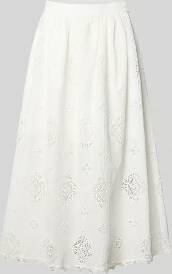 BA&SH Midirok van viscose met ajourwerk model 'MONA' - Foto 2