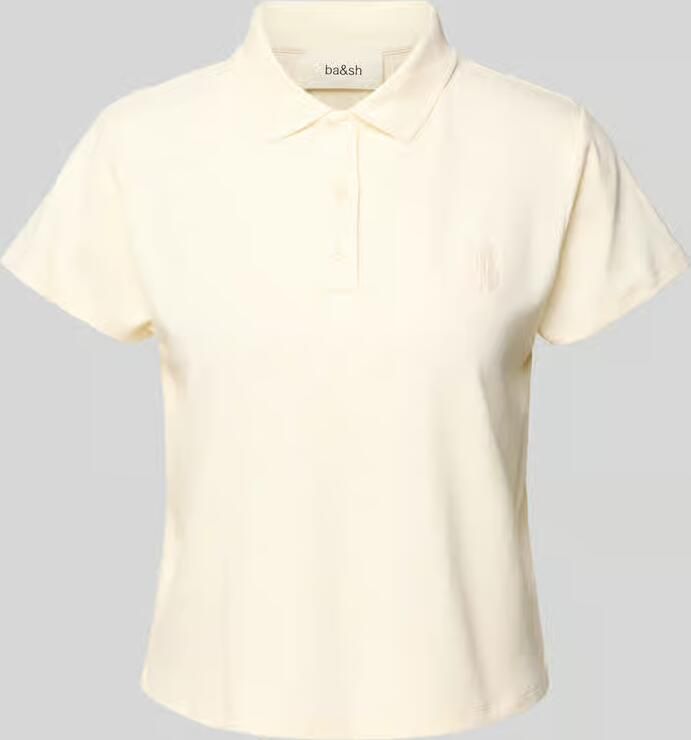 BA&SH Poloshirt met korte knoopsluiting - Foto 2