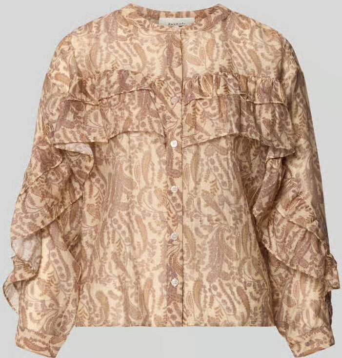 BA&SH regular fit blouse met volants model 'TUNELLA' - Foto 2