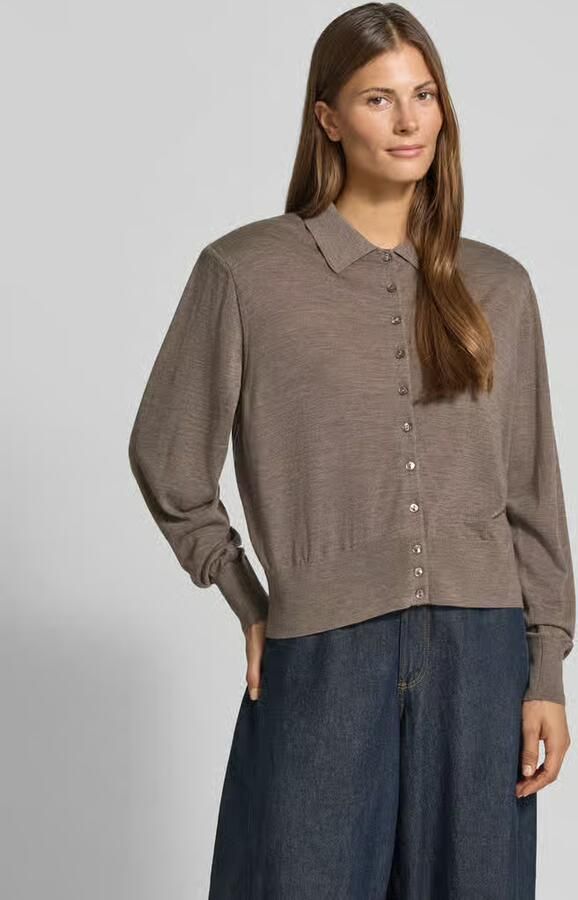 BA&SH Regular fit cardigan van pure wol model 'BOSTON' - Foto 2