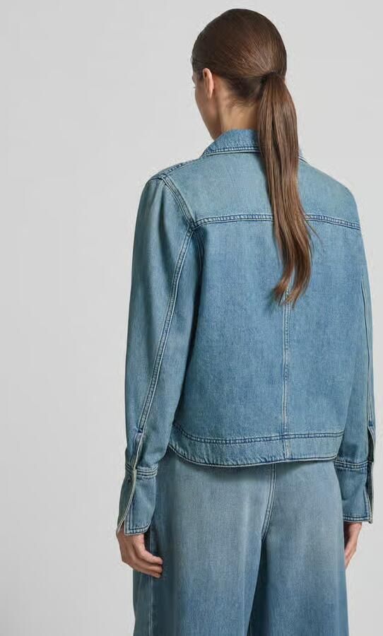 BA&SH Blouse met Maokraag en Knoopsluiting - Foto 2