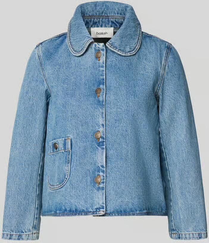 BA&SH regular fit spijkerjack in denimlook - Foto 2