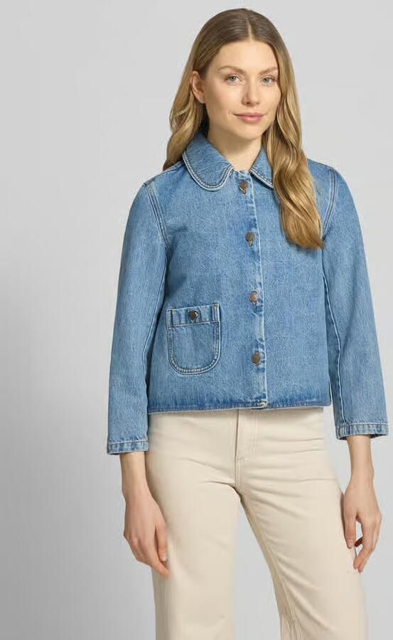 BA&SH regular fit spijkerjack in denimlook - Foto 4