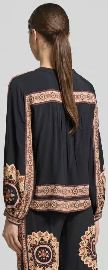 BA&SH relaxed fit blouse met ronde hals model 'VALDA' - Foto 3