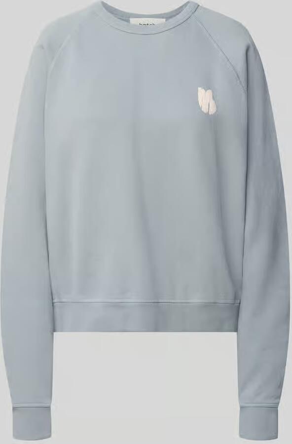 BA&SH relaxed fit sweatshirt van 100% katoen met statementprint