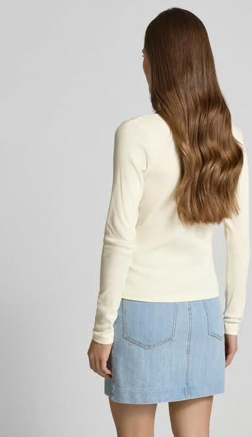 BA&SH Shirt met lange mouwen in riblook model 'OLTA' - Foto 3