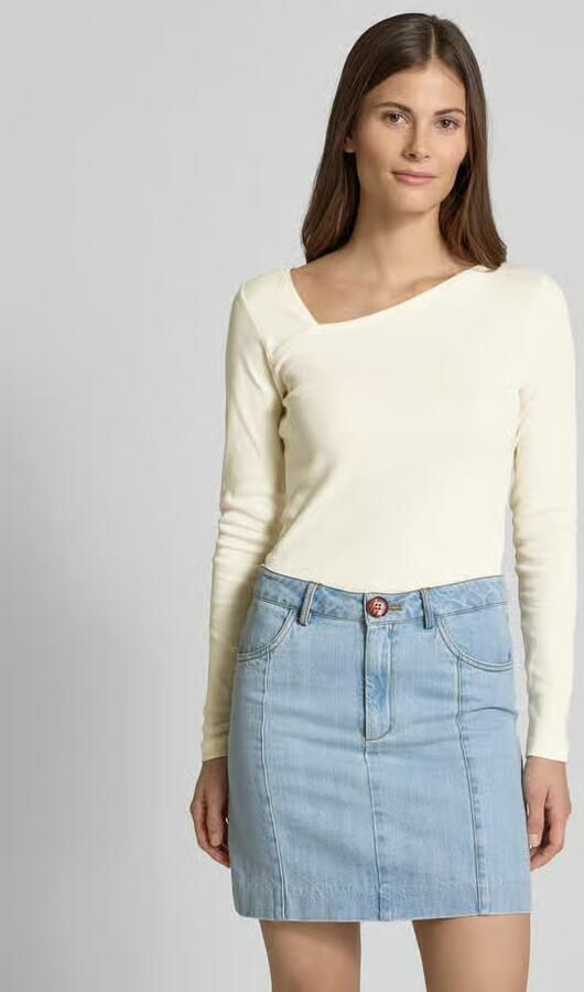 BA&SH Shirt met lange mouwen in riblook model 'OLTA' - Foto 2