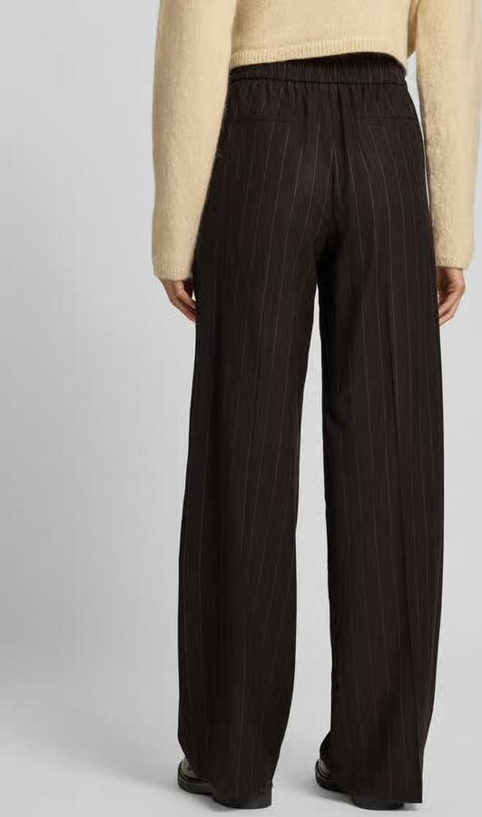 BA&SH Stoffen broek van Mix van viscose en wol - Foto 3