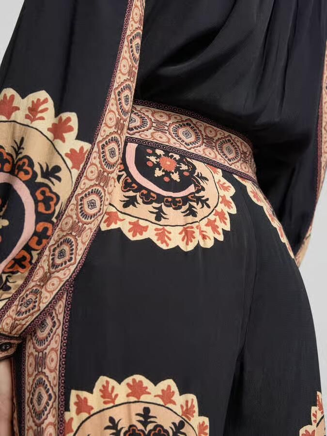 BA&SH Stoffen broek van viscose in all-over look model 'VALLA'