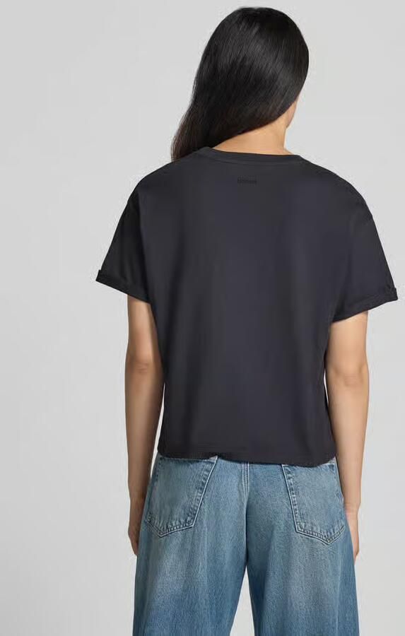 BA&SH T-shirt met gefixeerde mouwzomen model 'ROSIE' - Foto 2