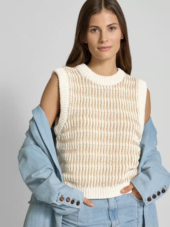Bash Gebreide top met ronde hals model 'MYLAN'