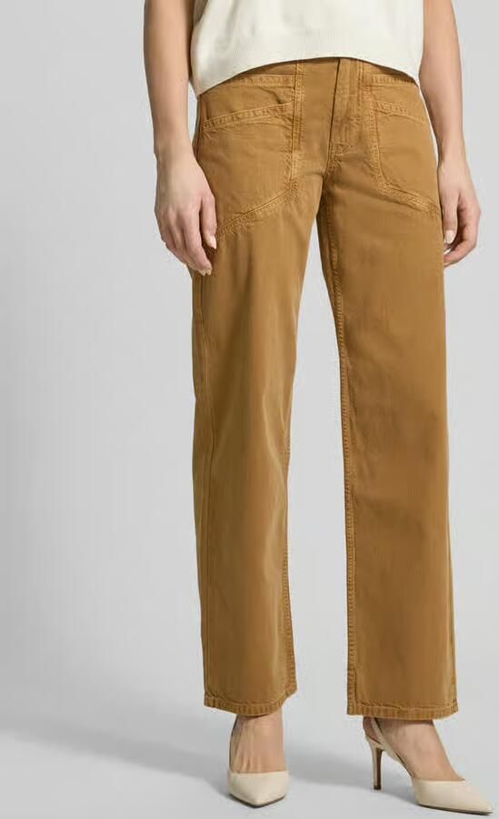 BA&SH Wide leg jeans met elastische band model 'FIMA' - Foto 3