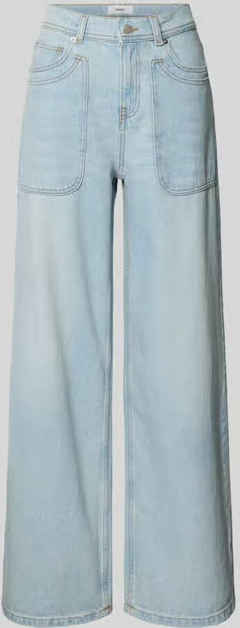 BA&SH Wide leg jeans met opgestikte steekzakken model 'ZOEL' - Foto 3