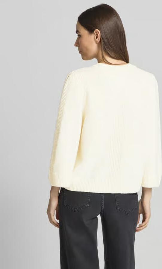 BA&SH Wollen pullover met kabelpatroon model 'JUMPER'