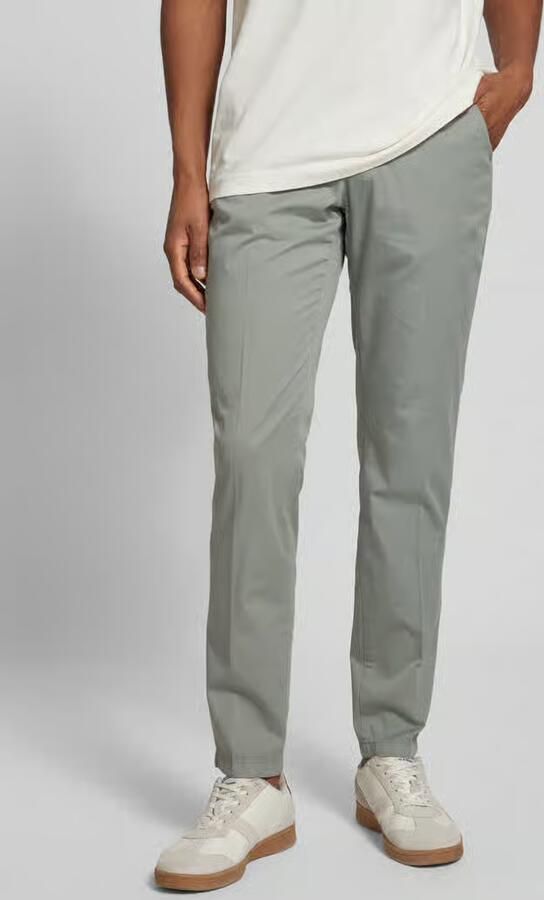 BALDESSARINI Slim fit chino met persplooien model 'Jorck' - Foto 2