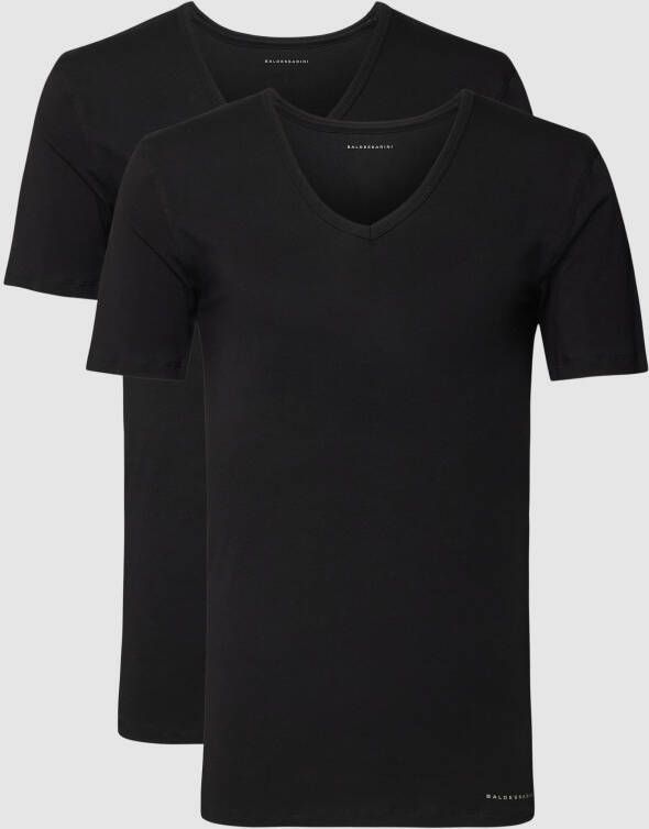 BALDESSARINI T-shirt met V-hals