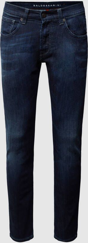 BALDESSARINI Tapered fit jeans met stretch model 'Jayden'