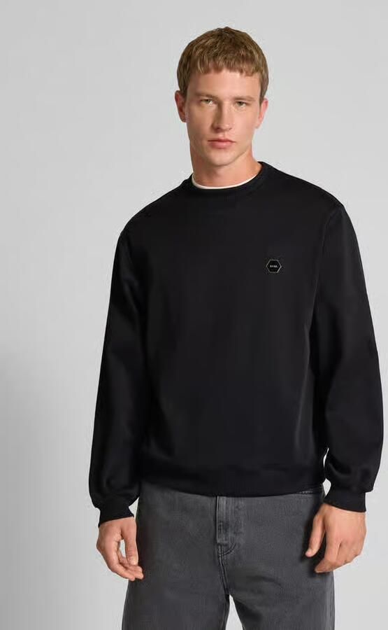 BALR. Sweatshirt met ronde hals en labeldetail - Foto 2