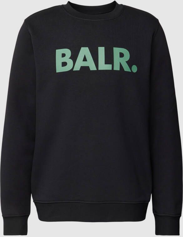 Balr. Sweatshirt met labelprint model 'Crewneck'