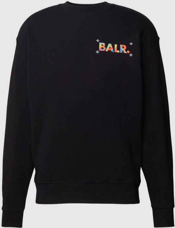 BALR. Sweatshirt met labelprint model 'Franck'