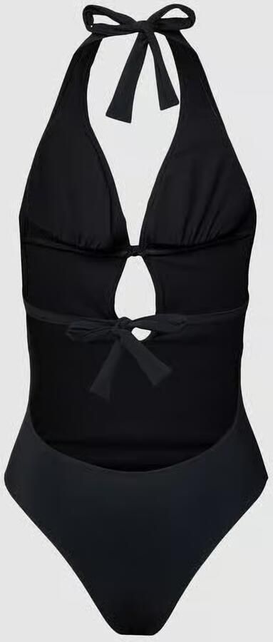 Banana moon Dames zwempak uit 1 stuk Shellina Black Zwart Dames